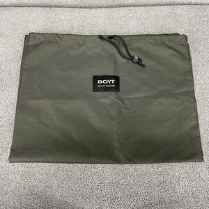BOYT Drawstring Dust Bag Pouch 26 in X 16.5 in Dark Gray